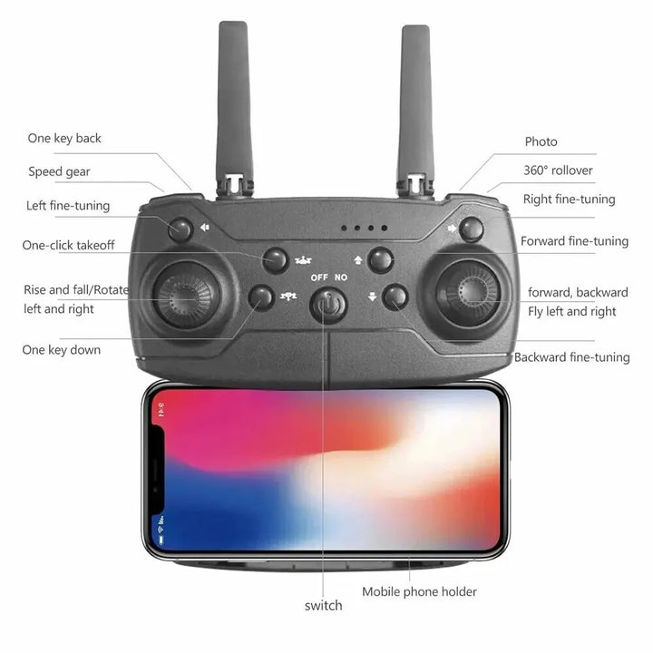 2024 E88Pro RC Drone 4K