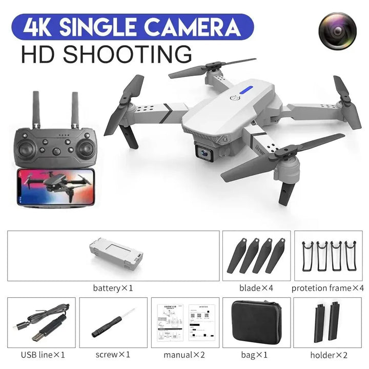 2024 E88Pro RC Drone 4K